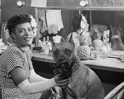 Billie Holiday New York City 1946 Jazz Photo Photography Art Photograph Vintage Music Singer Women Of Ja Boxer Dogs She Dog Billie Holiday