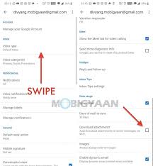 How To Disable Auto Downloading Of Gmail Attachments