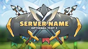 Sent to you with your custom text added, no photoshop required! Minecraft Server Logo Kitpvp Template Logo Maker Youtube