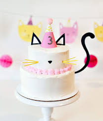 Check out our cat birthday cake selection for the very best in unique or custom, handmade pieces from our pet food & treats shops. 7 Modern Kitty Cat Birthday Party Ideas Hostess With The Mostess