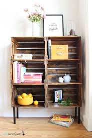 Kunstvolle Industrial Style Mobel Und Regale Meine Favoriten Obstkisten Regal Bucherregal Diy Mobel Zum Selbermachen