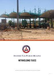 The draft ruling is open for public comment and consultation until 23 july 2021 ahead of issuance of a final ruling. Withholding Tax Public Ruling Lesotho Revenue Authority Free Download Pdf