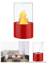 Ignis Circum Red Indoor Outdoor Table Top Ethanol Fireplace Ttf 004r Outdoor Table Tops Table Top Ethanol Fireplace