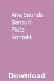 Aria Sounds Bansuri Flute Kontakt Repair Manuals Chilton Manual Ford Contour