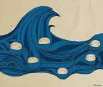 The great wave of mikimono | Great wave, Great wave off kanagawa ...