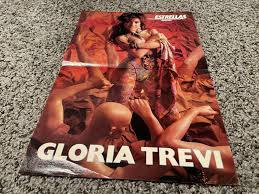 GLORIA TREVI Mexican Magazine Poster From 1990s | eBay