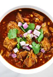 Slow Cooker New Mexican Red Pork Chili Recette Recette Mijoteuse Recette Chili Recette
