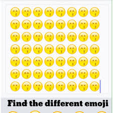 Birthday Emoji Copy And Paste Try To Find The Different Emoji Emoji Party Emoji Emoji Games