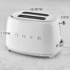 Detailed review of smeg appliances and buyers guide. Smeg 2 Slice Toaster Williams Sonoma