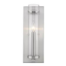 Add simple lighting solutions to any room in your home with modern wall sconces. Modern Industrial Nickel Shelf Candle Wall Sconce Overstock 31294321