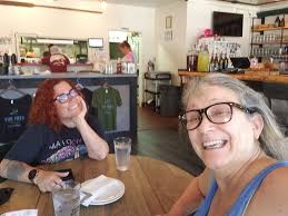 Car scene at Harry's bar in Wofford Heights, CA