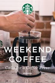 How To Brew Coffee At Home Coffee Press Starbucks At Home Us Coffee Press Coffee Drinks Coffee Recipes