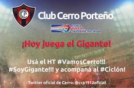 Ya se conocen las alineaciones para este partido. Club Cerro Porteno Ø¹Ù„Ù‰ ØªÙˆÙŠØªØ± No Veo La Hora Que Juegues Quiero Estar Contigo Hoy Juega El Ciclon Vamoscerro Soygigante Http T Co N6iml99hfg ØªÙˆÙŠØªØ±