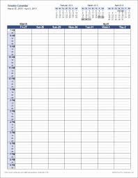 Monthly Schedule Template Excel Awesome Weekly Calendar Template For Excel In 2020 Weekly Calendar Template Weekly Calendar Printable Daily Schedule Template