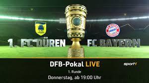 English twitter account for @ligue1ubereats, @ligue2bkt, @coupeliguebkt and #trophéedeschampions | @ligue1_esp /. Dfb Pokal Fc Bayern 1 Fc Duren Live Im Tv Livestream Ticker