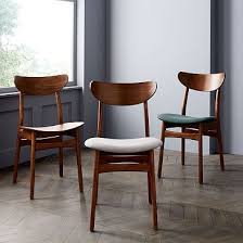 Classic Cafe Upholstered Dining Chair Walnut Dining Chair Upholstered Dining Chairs West Elm Dining Chairs