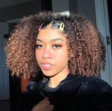 Still, there are many types of curls, from soft to kinky, from thin to bushy, and, thus, there is a plethora of hairstyles for curly hair. Pin By Jay Noel On Hair Hair Styles Natural Hair Styles Aesthetic Hair Natural Hair Styles Easy