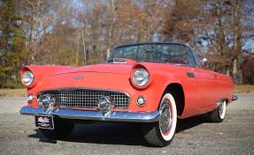 Image result for Fiesta Red 1956 Thunderbird
