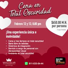 Todo esto y más se recuerda en las efemérides del 13 de febrero en argentina y el mundo. Compra Boletos Para Cena En Total Oscuridad 12 Y 13 De Febrero Boletia