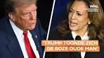 Harris pakt Trump stevig aan in verkiezingsdebat: 'Trump leed ... - YouTube