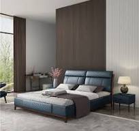 Pabrik Grosir Kotak Penyimpanan Tempat Tidur Dewasa Set Tempat Tidur  Bingkai Kayu Solid Sandaran Kulit Lapis Kain Modern Tempat Tidur Mebel  Kamar ...