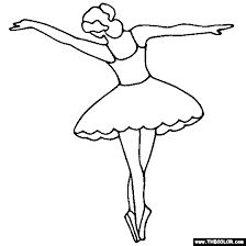 Download and print these ballet for kids coloring pages for free. Ballerina And Ballet Dancer Online Coloring Pages