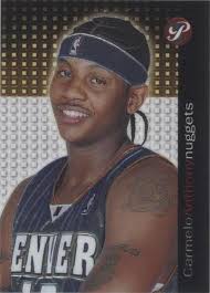 2003 Carmelo Anthony Topps Pristine Draft Recruit