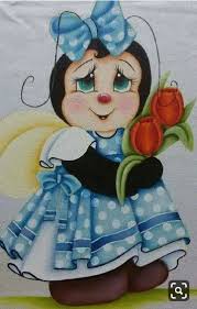 Pin de Marta Camargo em Joaninhas e abelhas para pintar!