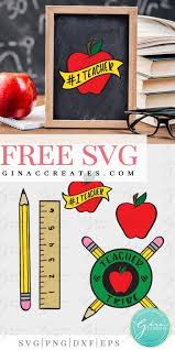 Files feature transparent backgrounds for designing, creating, and/or mocking up ornaments, shirts, mugs, decals, and other products. Teacher Tribe Bundle Free Svg Cut File Gina C Creates
