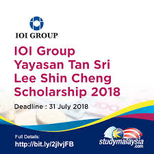 The social security organisation education (socso) fund. Study In Malaysia On Twitter Ioi Group Yayasan Tan Sri Lee Shin Cheng Scholarship 2018 Deadline 31 July 2018 Apply Now Https T Co C57ecpjtu6 Scholarship Biasiswa Biasiswamalaysia Scholarshipmalaysia Studymalaysia Studymsia Ioigroup