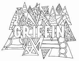 Coloring page of standing eagle animals cartoon character for preschool kids activity educational worksheet. Griffin Two Free Printable Coloring Page Stevie Doodles Free Printable Coloring Pages