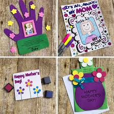 All our mother's day greeting cards are available for you to create right here, ready in no time for you to print or send online. Thumbprint Mother S Day Card Craft Kit