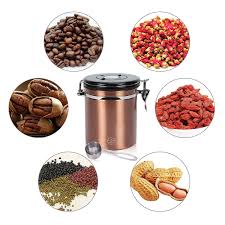 Movaty Kaffeedose Luftdicht Kaffeebehalter Kaffeedose Edelstahl Aromadose Vorratsdose Vakuum Dose Fur Kaffeebohnen Pulver Te Kaffeebohnen Kaffeedose Behalter