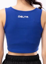 Áo thun croptop Nữ vải dệt gân TS216W0