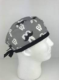 Bouffant Surgical Scrub Cap Scrub Hats For Women Scrub Tech Etsy Scrub Hats Scrub Caps Surgical Scrub Hats