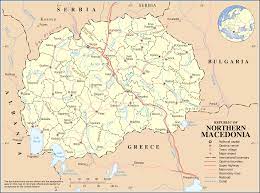 Macedonia map by googlemaps engine: Datei North Macedonia Map Png Wikipedia