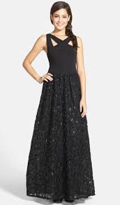 Hailey Logan Black By Adrianna Papell Pedal Casual Bridesmaid Mob Dress Size 10 M