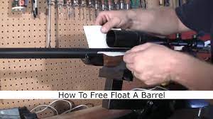 Free floating barrel vs bedded. Free Floating A Barrel Youtube