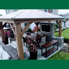 costco pavilion backyard gazebo