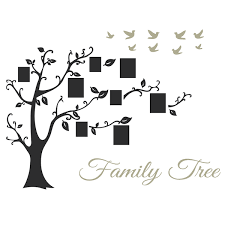 Red barrel studio® ilka family trees & card picture framemetal in black, size 12.5 h x 12.5 w x 3.0 d in | wayfair rdbt8872 43545957. Picture Frame Family Tree Wall Art Tree Decals Trendy Wall Designs