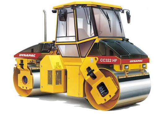 Dynapac CC322 Smooth Drum Roller