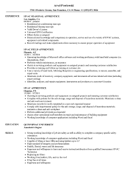 By having your cv on your profile it will automatically be attached when applying for roles. Hvac Apprentice Resume Samples Velvet Jobs
