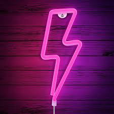 Lightning Bolt Neon Sign Neon Signs For Wall Decor Bedroom Usb Or Battery Decor Led Signs Light Up Signs Decorative Neon Light Sign For Home Halloween Christmas Party Kids Living Room Pink They are ideal for use in rooms with standard height ceilings since they are unobtrusive and, when strategically positioned around the edges of the room, they will open up the space and banish the. lightning bolt neon sign neon signs for wall decor bedroom usb or battery decor led signs light up signs decorative neon light sign for