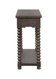 The scroll legs support an unfinished natural wood top that adds a rustic element. Linon Joanna Spindle Console Table Walmart Com Walmart Com