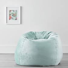 Shimmer Velvet Mint Bean Bag Chair Bean Bag Chair Adirondack Chair Plans Free Upholstered Swivel Chairs
