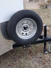 Zinc plated, ce smith brand. Demco Spare Tire Carrier For Up To 4 Trailer Tongue Black Demco Spare Tire Carrier Dm15851 76
