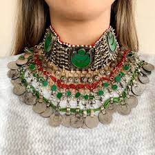 Pin On Afghan Jewelry Vintage