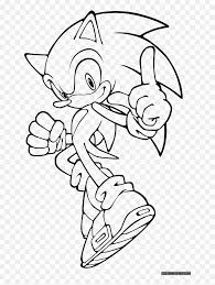 Sonic cd introduced amy rose, a female hedgehog with a persistent crush on sonic. Transparent Knuckles The Echidna Png Modern Sonic Coloring Pages Png Download Vhv