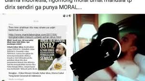 Sila rujuk facebook page uai untuk sebarang perubahan lokasi, tarikh atau masa kuliah. Fitnah Ulama Bermain Video Mesum Turnbackhoax