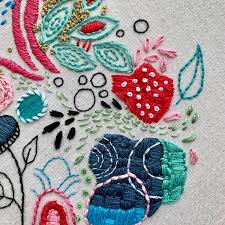 To start your crafts journey, you'll need to first purchase some embroidery tools. Exploring The Free Style Embroidery Of Mixed Media Artist Diane Scott Beth Colletti Art Design